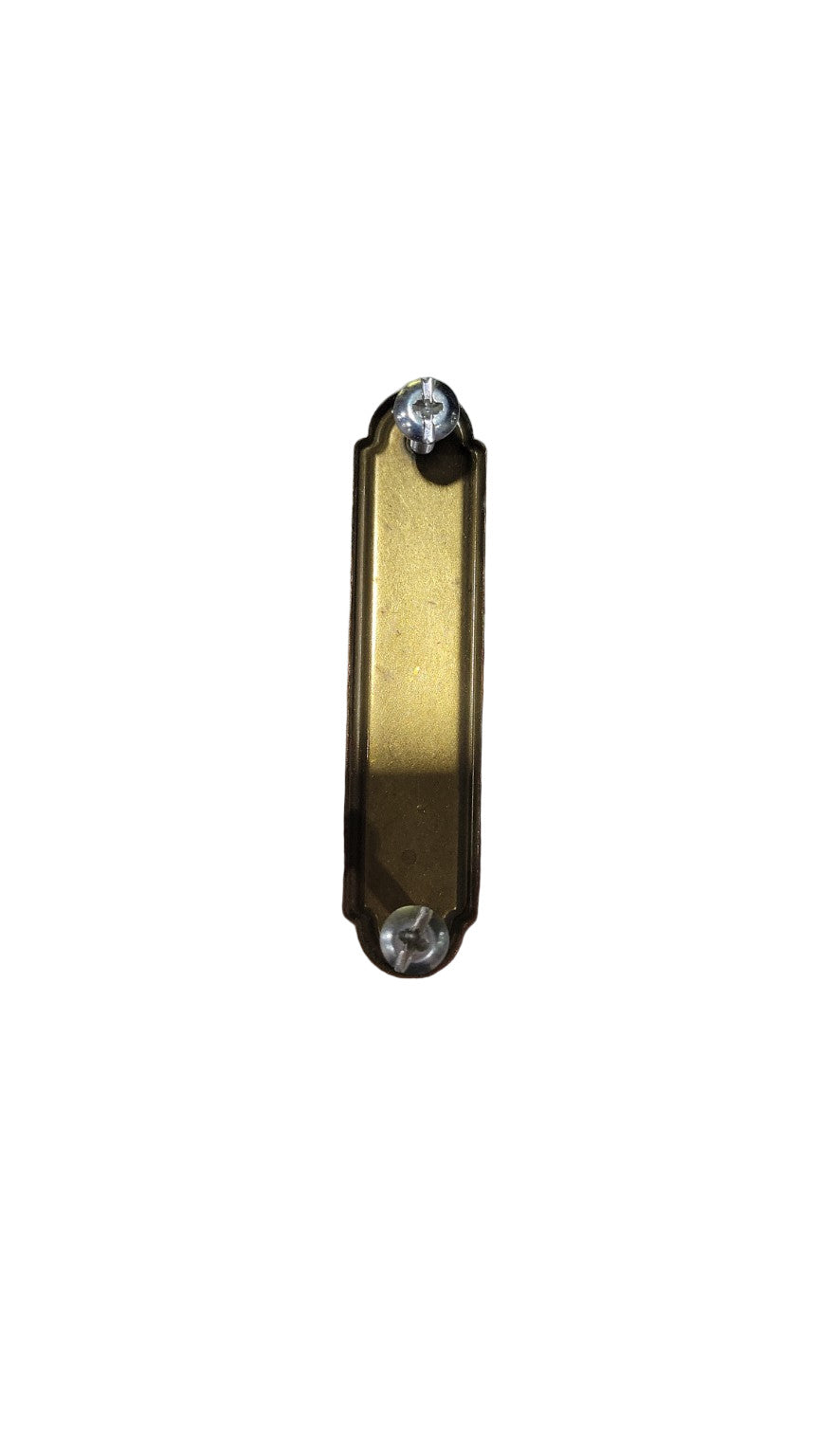 Vintage Brass Drawer Pulls – Set of 8 with 3" Screw Spacing