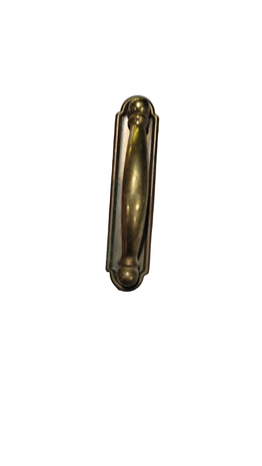 Vintage Brass Drawer Pulls – Set of 8 with 3" Screw Spacing