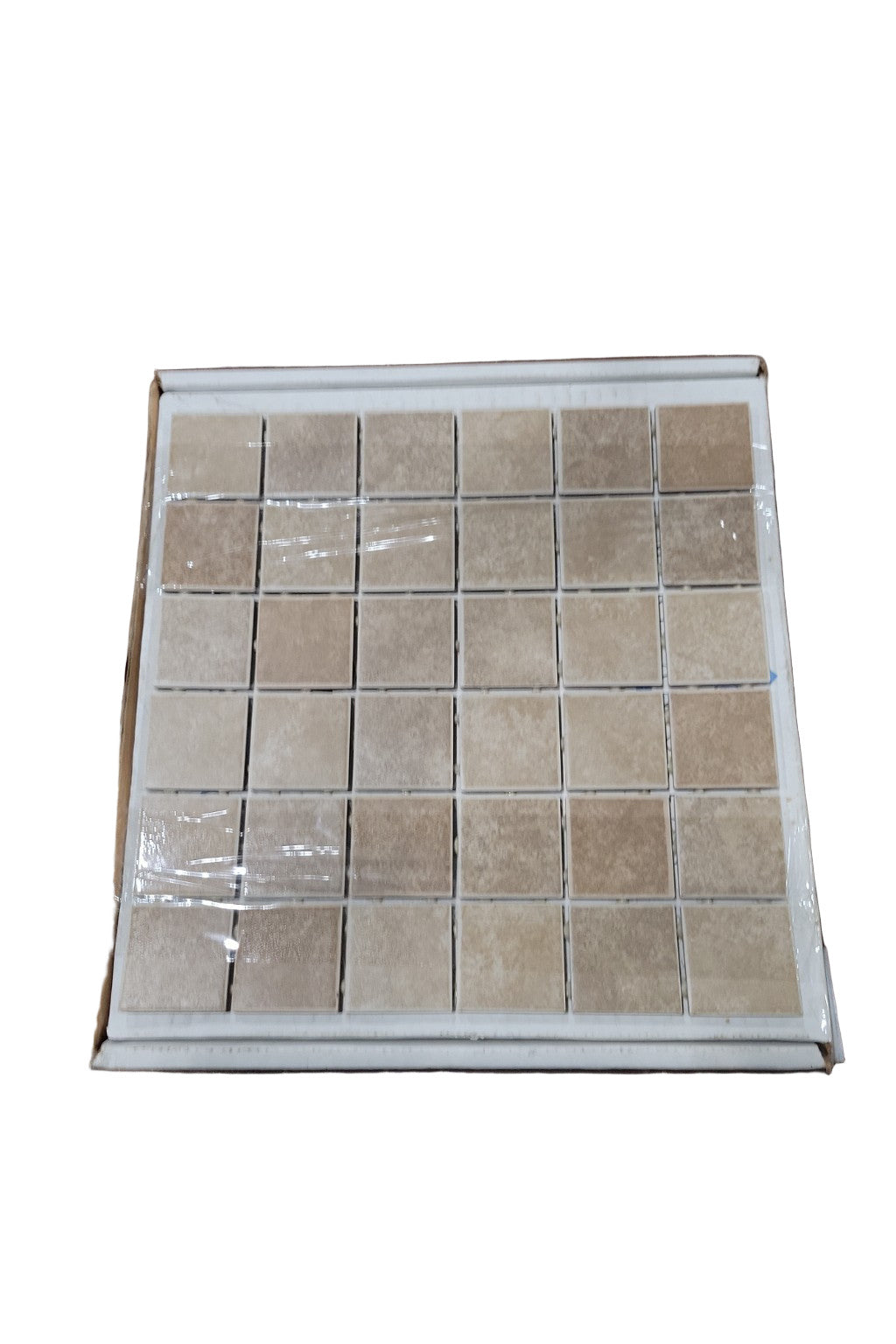 American Olean WD10 Brun Roux Mosaic Tile – 10 Sq Ft Lot (2"x2" Squares)