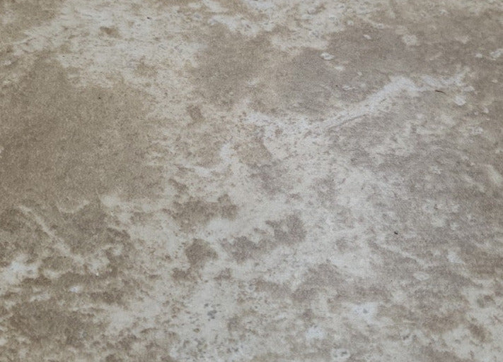 Beige Travertine-Look Ceramic Floor Tiles – 3 Tiles (16"x16", Approx. 4 Sq Ft)