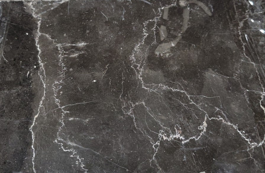 Black Marble Accent Tile – 6 Tiles (12" x 5")