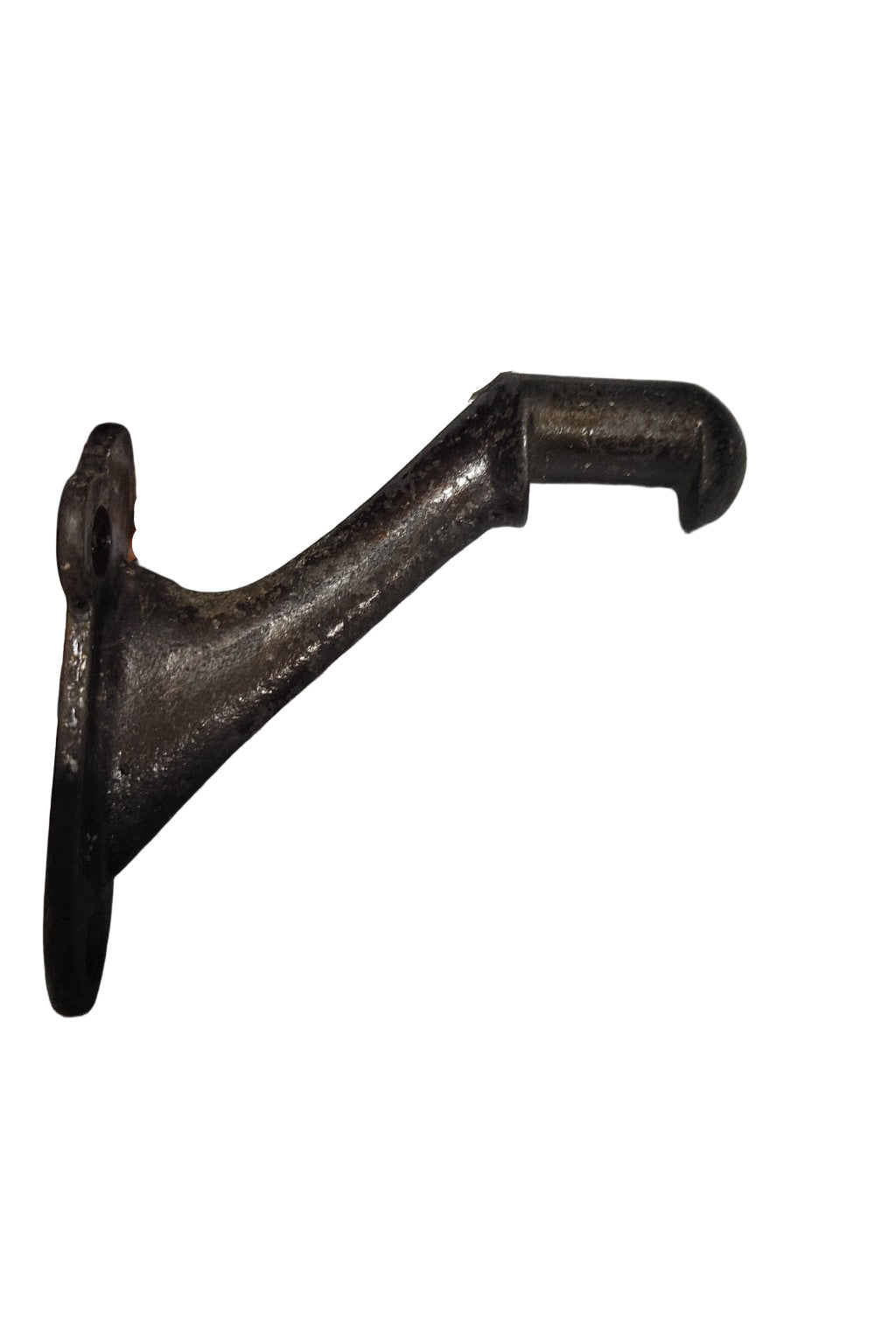 Set of Three Vintage Cast Iron Handrail Brackets – Mixed Styles