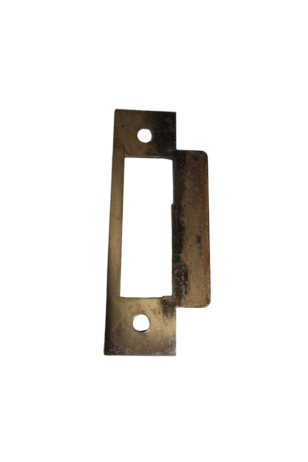Rectangular Brass Door Strike Plate – 4 ¾"