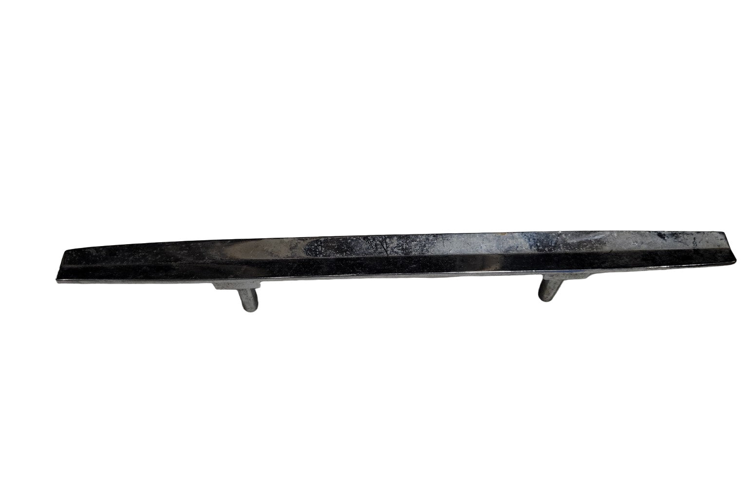 Vintage Chrome Cabinet Pull – 12" – Stamped HC 28-14091