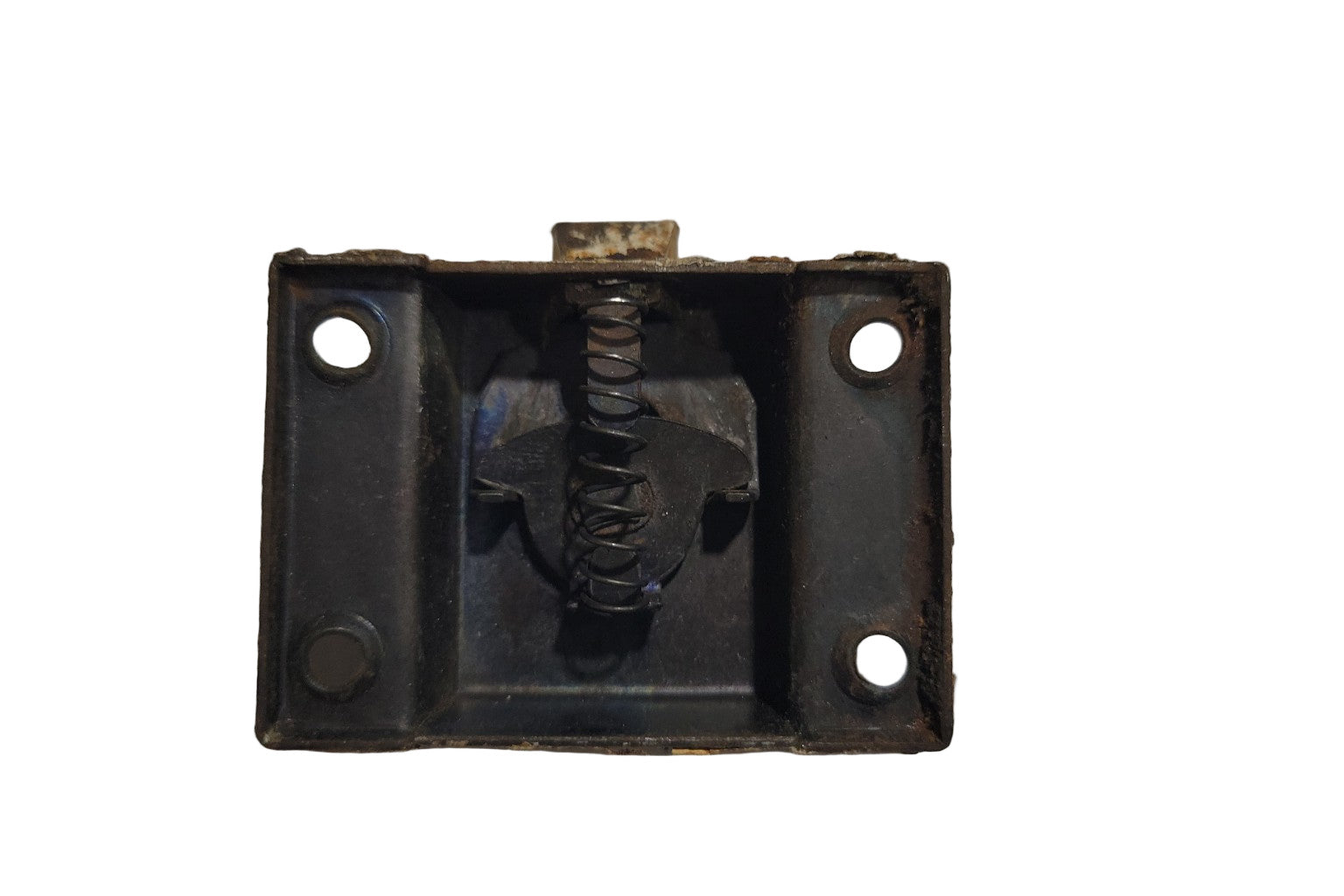 Antique Surface-Mount Cabinet Latch with Turn Knob – 2 ½"