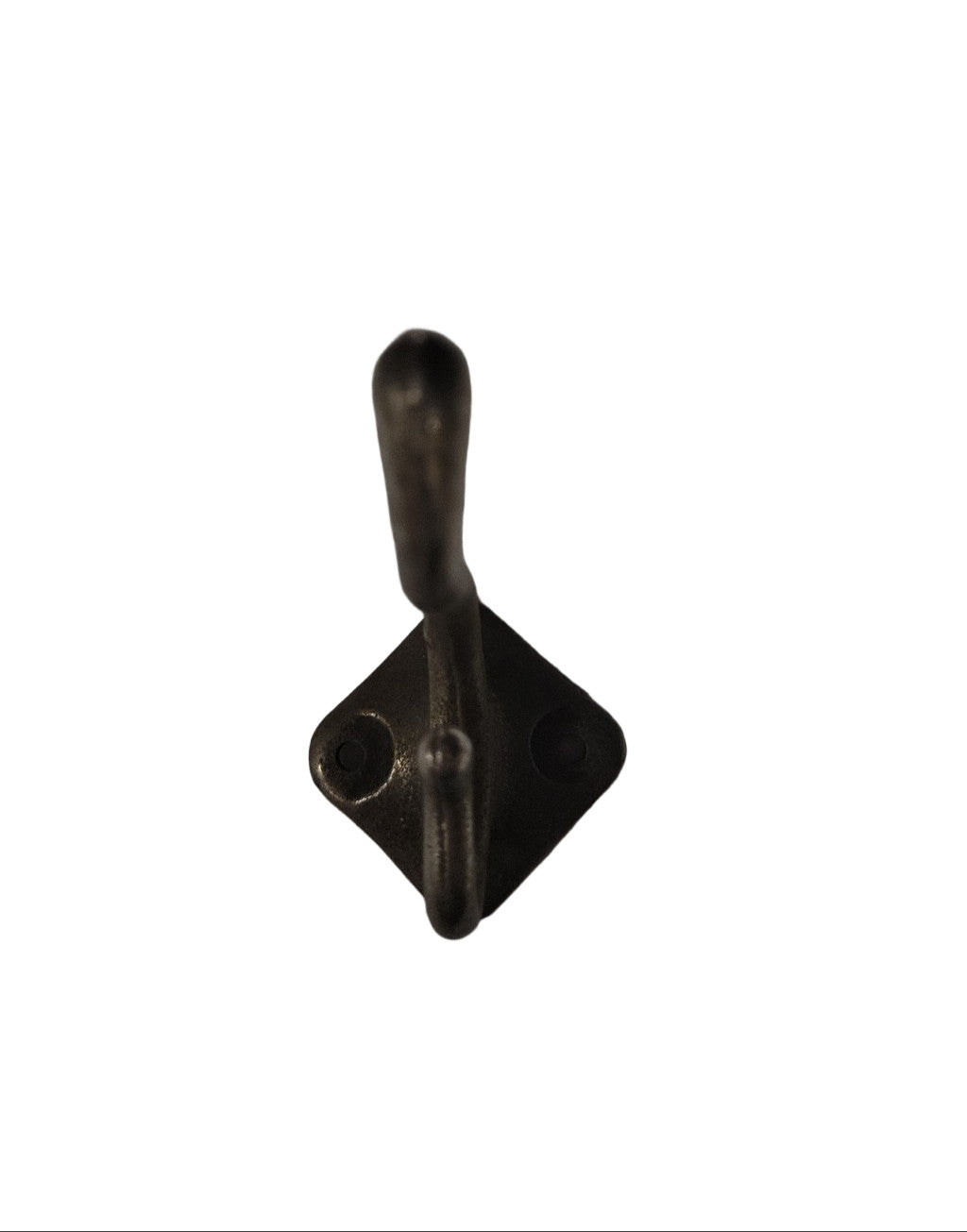 Antique Cast Iron Double Coat Hook – 3"
