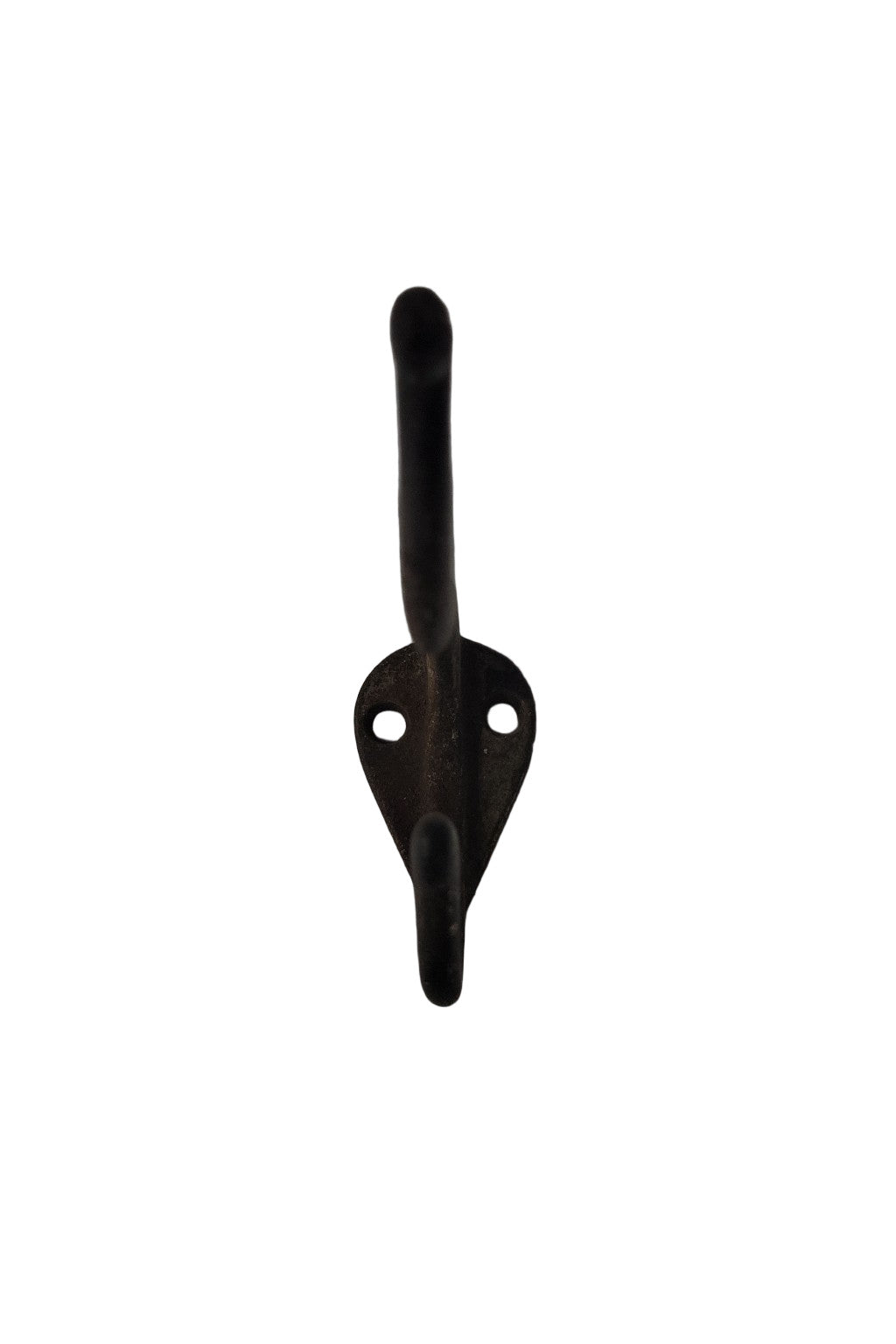 Vintage Brass Double Coat Hook – 3 ¼"