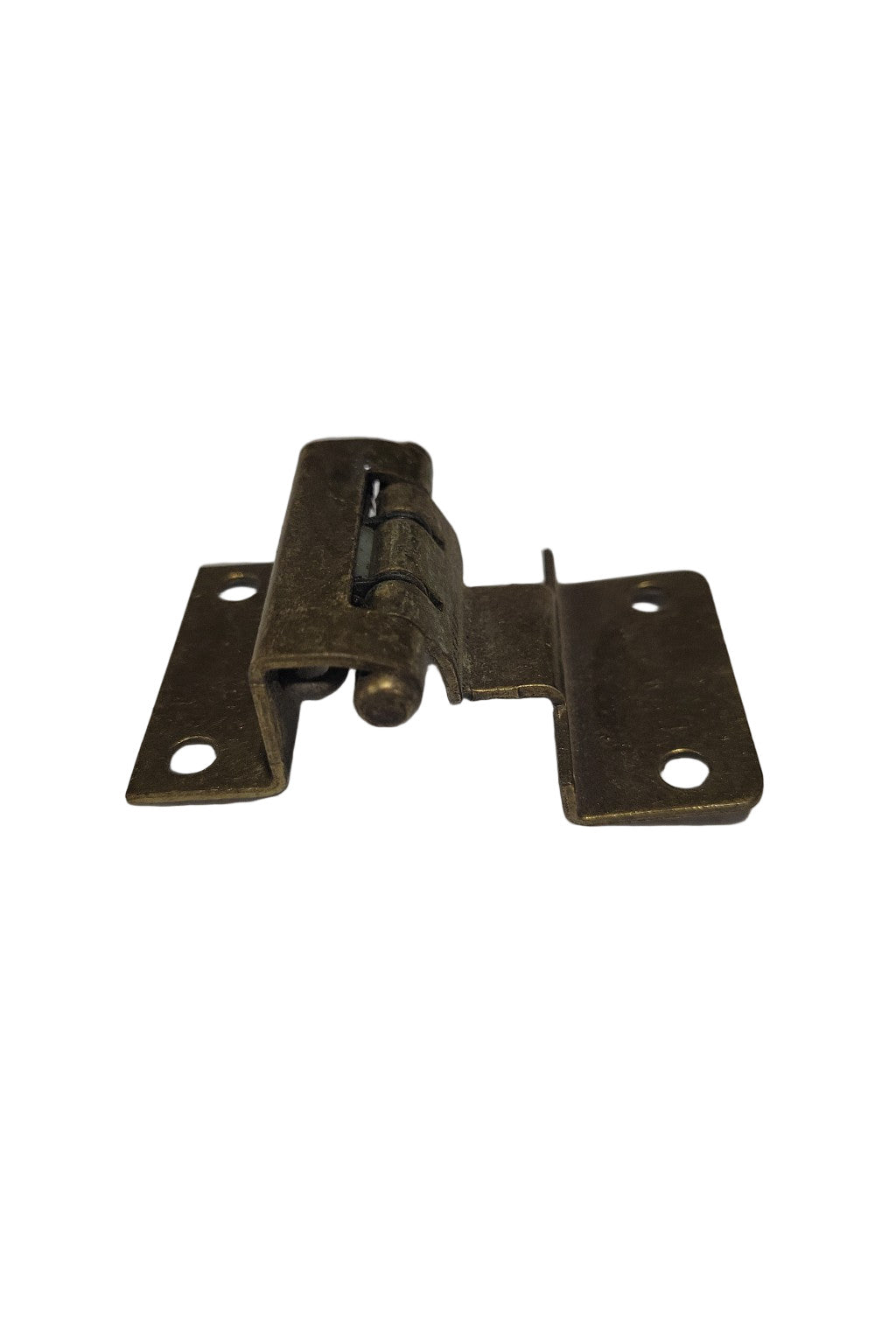 Lot of 35 Vintage Brass Offset Cabinet Hinges – ¾" Offset
