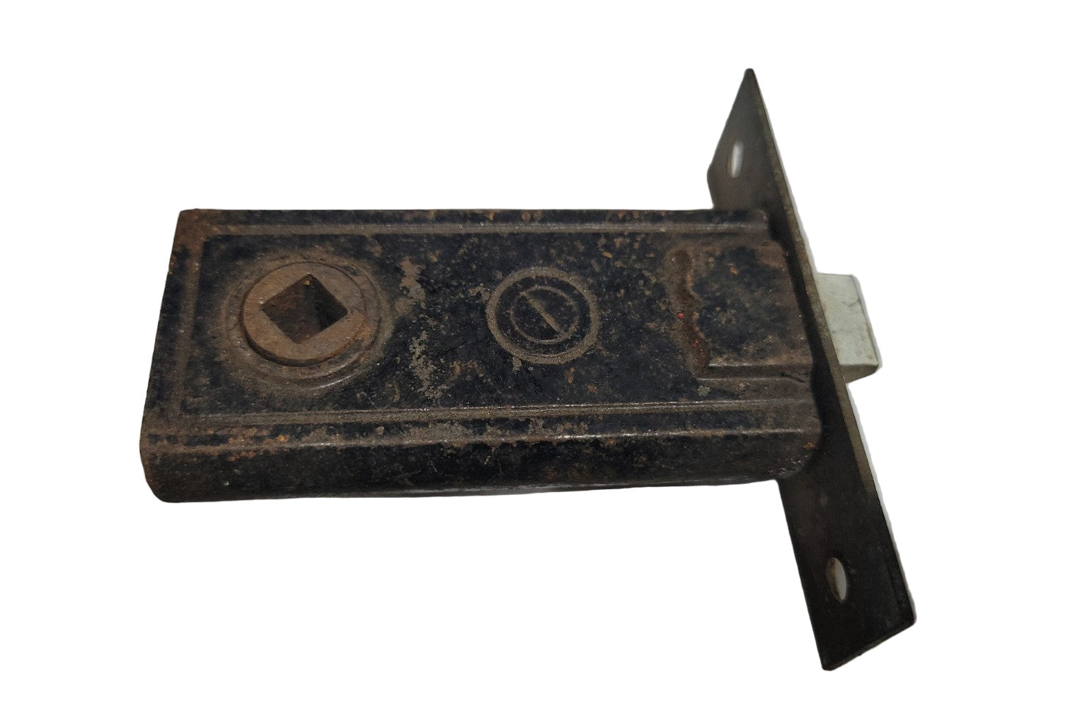 Antique Steel Mortise Lock – 1½" x 3¼" x 3"