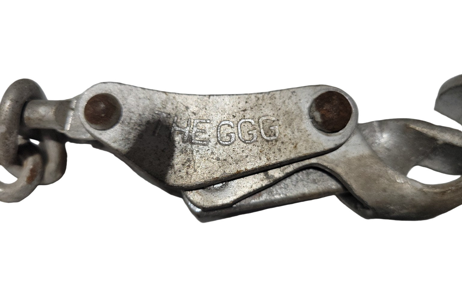 Vintage “The GGG” Steel Chain Load Binder / Lever Load Chain Binder – 4½"