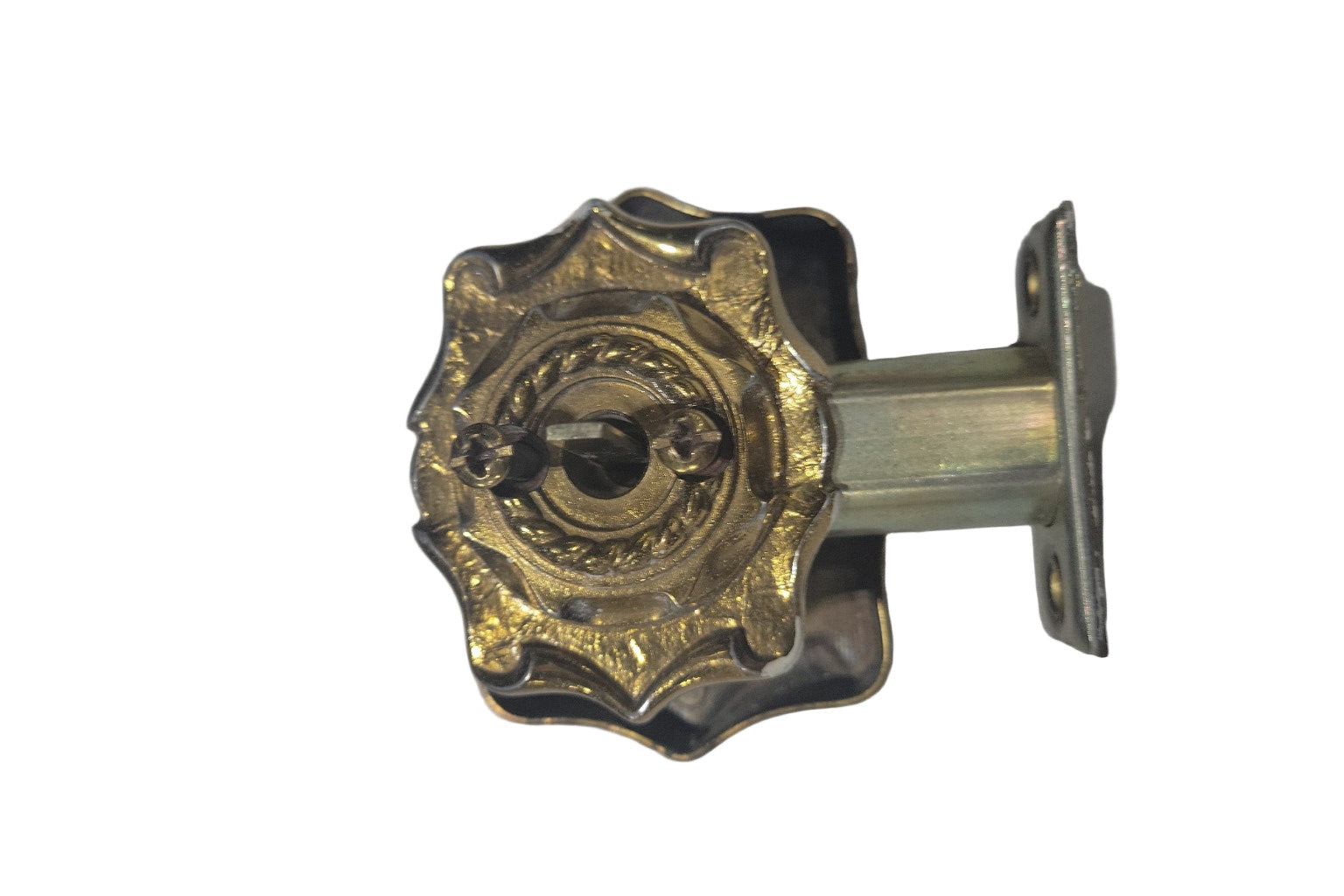 Amerock 9076-23 Ornate Brass Deadbolt Lock