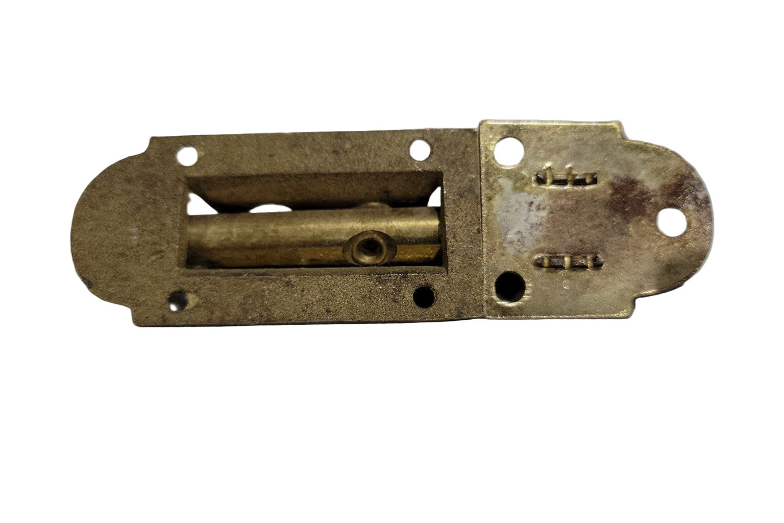 Vintage Brass Barrel Bolt Slide Latch – 4" L x 1¼" W