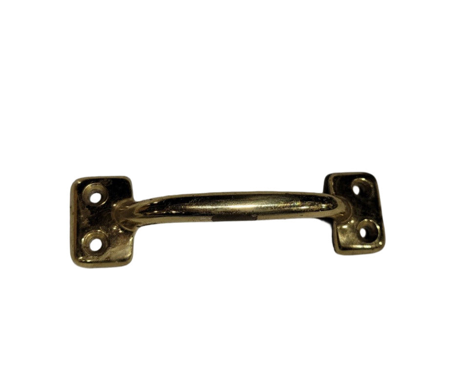 Galvanized Steel Utility Handle – 4" L x 1" W