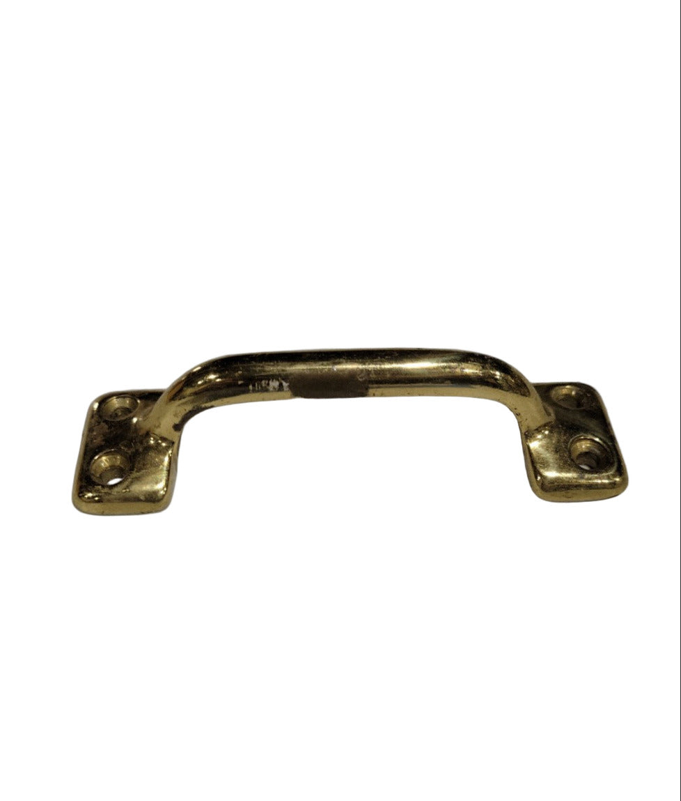 Galvanized Steel Utility Handle – 4" L x 1" W