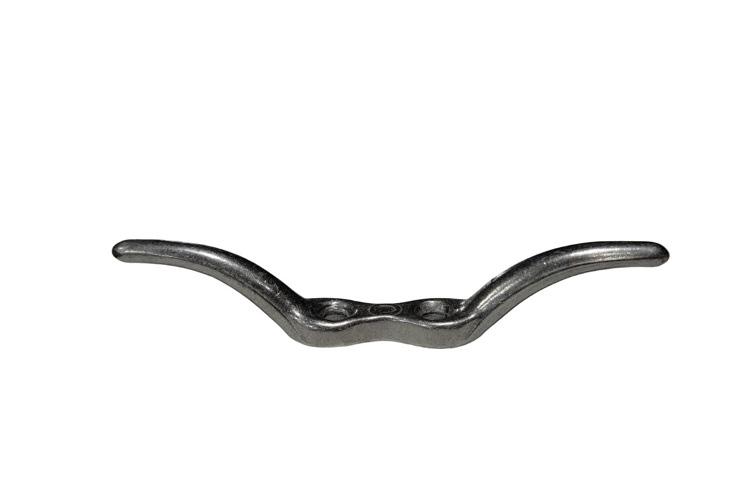 Set of 5 Polished Chrome Rope Cleats – 4½" L x ½" W