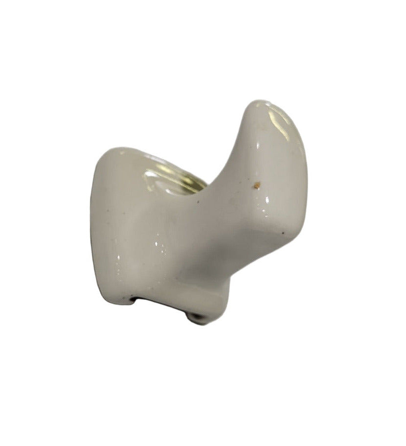 Vintage Ceramic Wall-Mount Hook – 2" x 2" x 2 ½"