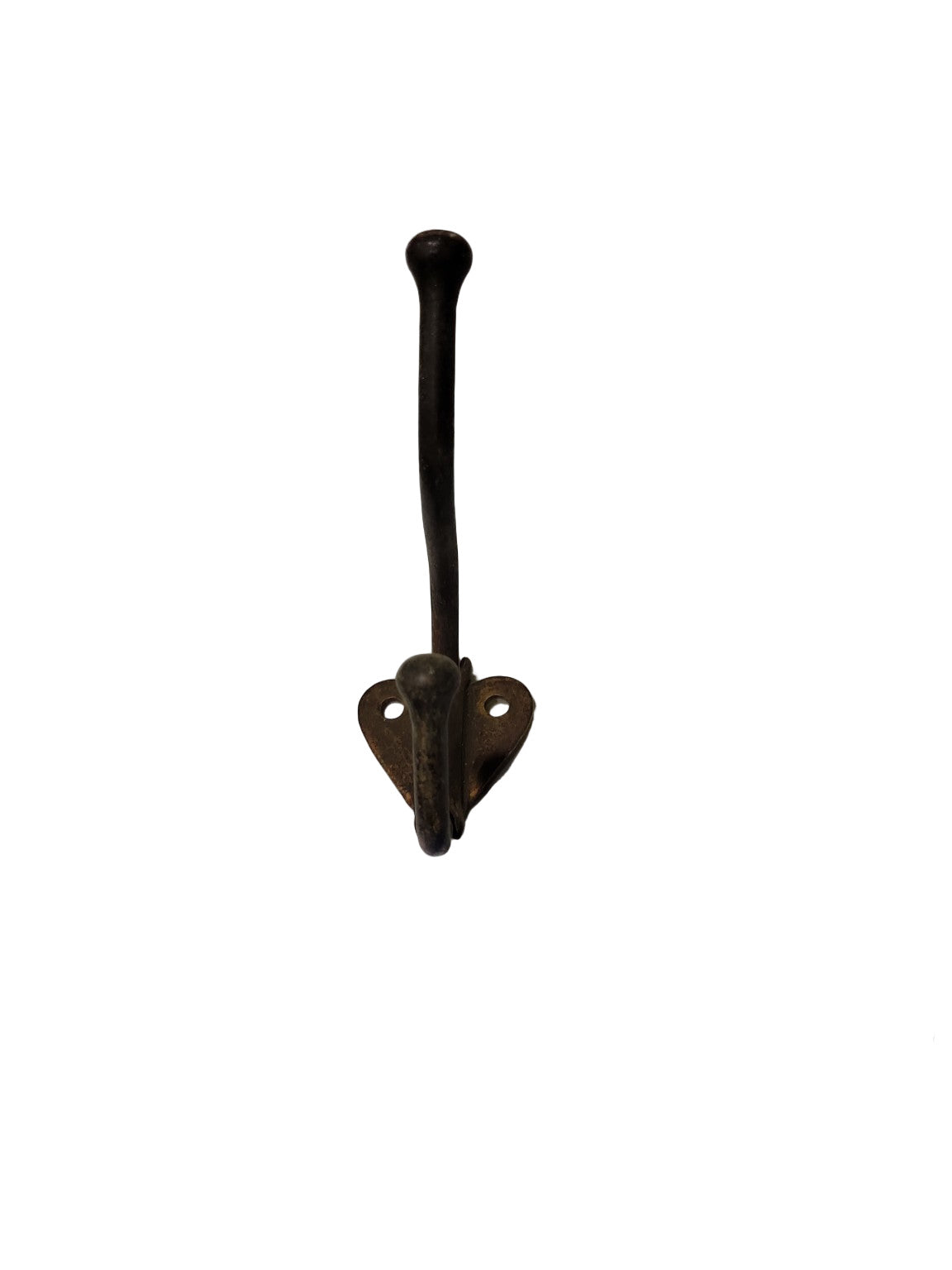 Antique Metal Double Wall Hook – 4 ½" Depth