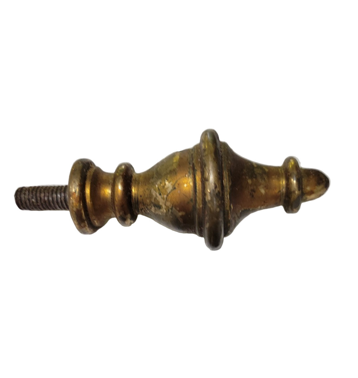 Antique Brass Finial – 4" Tall, 2" Diameter