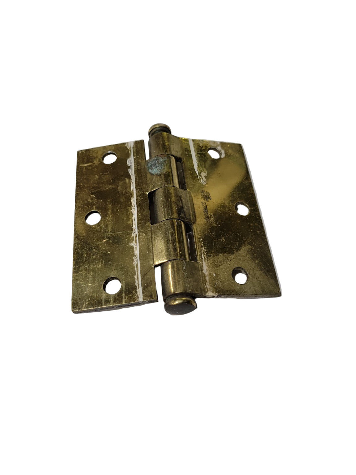 Set of 6 Solid Brass Door Hinges – 3 ½" x 3 ½"