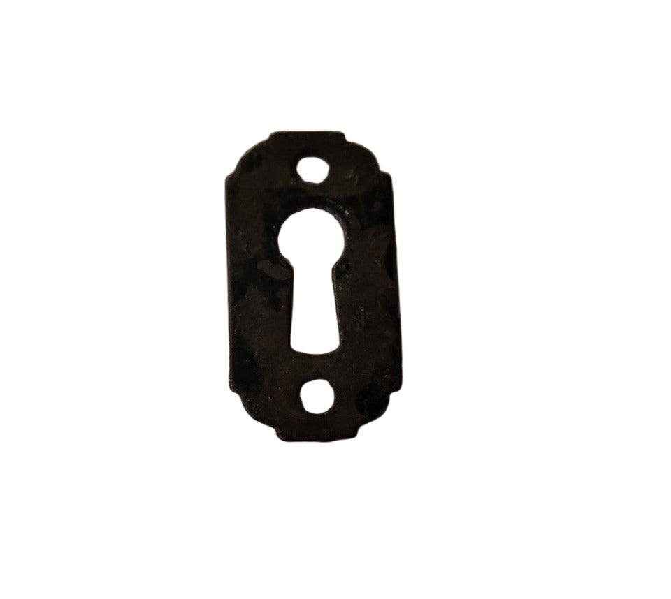 Antique Oval Keyhole Escutcheon – 1 ½" H x ¾" W