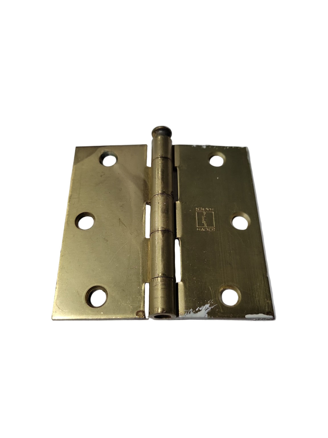 Set of 6 Brass Door Hinges – Harper Brand – 3 ½" x 3 ½"