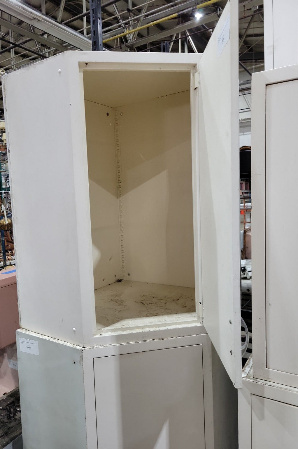 Vintage Metal Kitchen Cabinet Set with Stainless Countertops and Sink – 1950s–1960s Residential