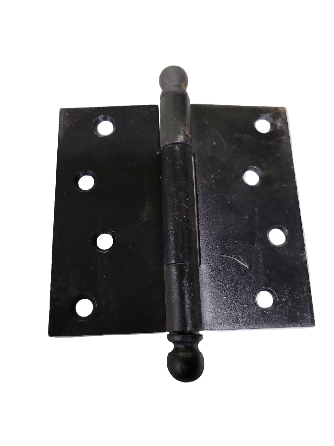 Set of 4 Heavy-Duty 4 Ball Tip Door Hinges – Matte Black Steel