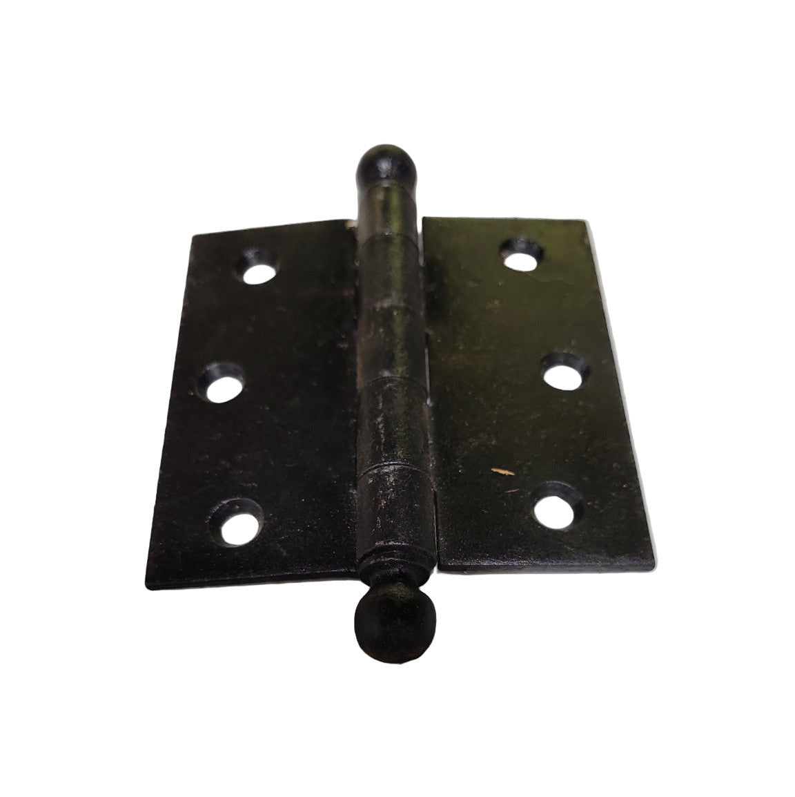 Black Ball Tip Door Hinge – 4" x 4 ⅛"