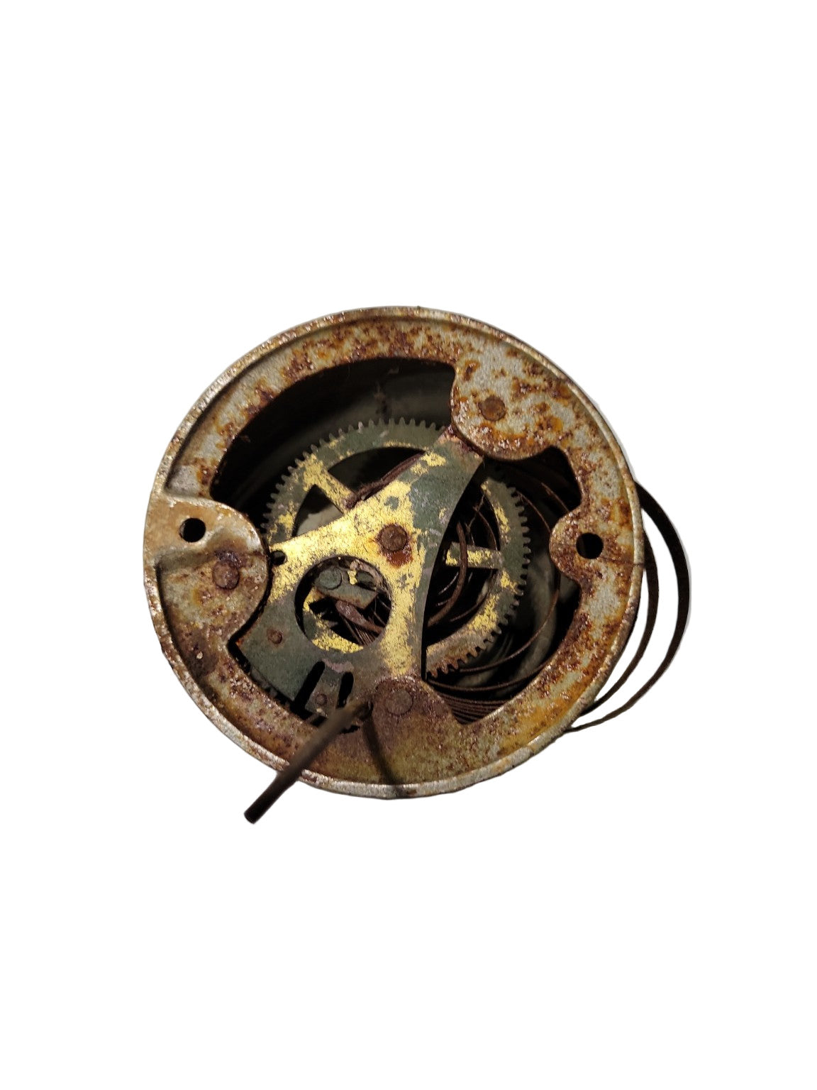 Vintage Mechanical Twist Doorbell – Interior Wind-Up Ringer