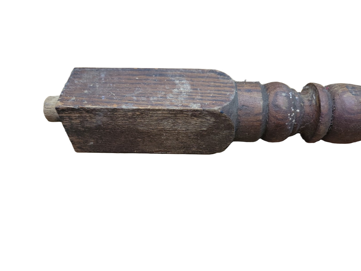 Lot of 9 Salvaged Turned Wood Stair Spindles – 2" to 2" W x 28 5/8" to 29 ½" L