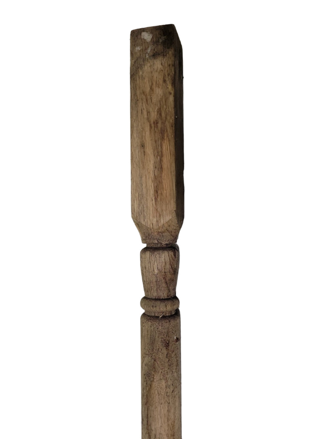 Single Salvaged Oak Baluster – 28" x 1¼" x 1¼"