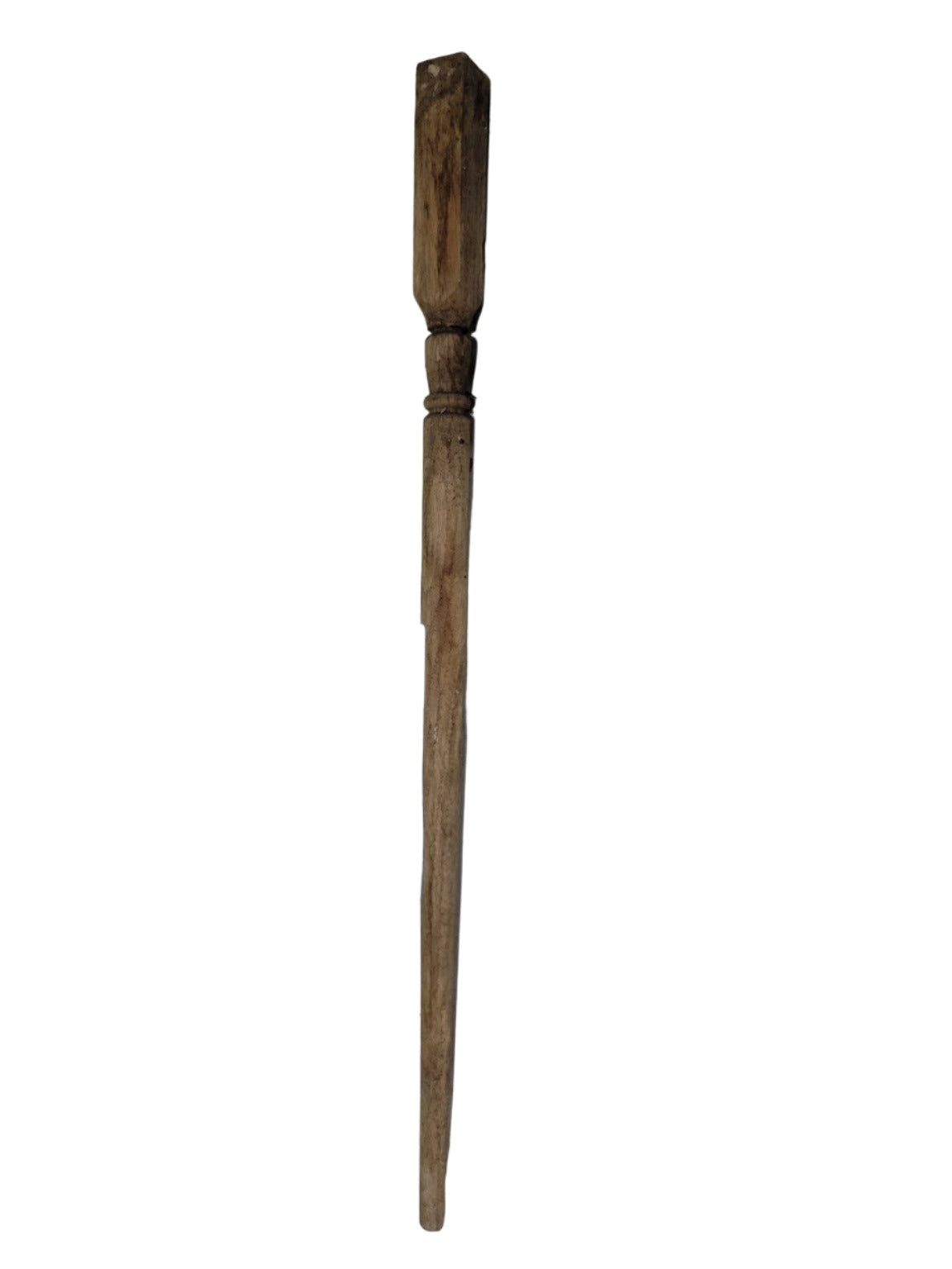 Single Salvaged Oak Baluster – 28" x 1¼" x 1¼"