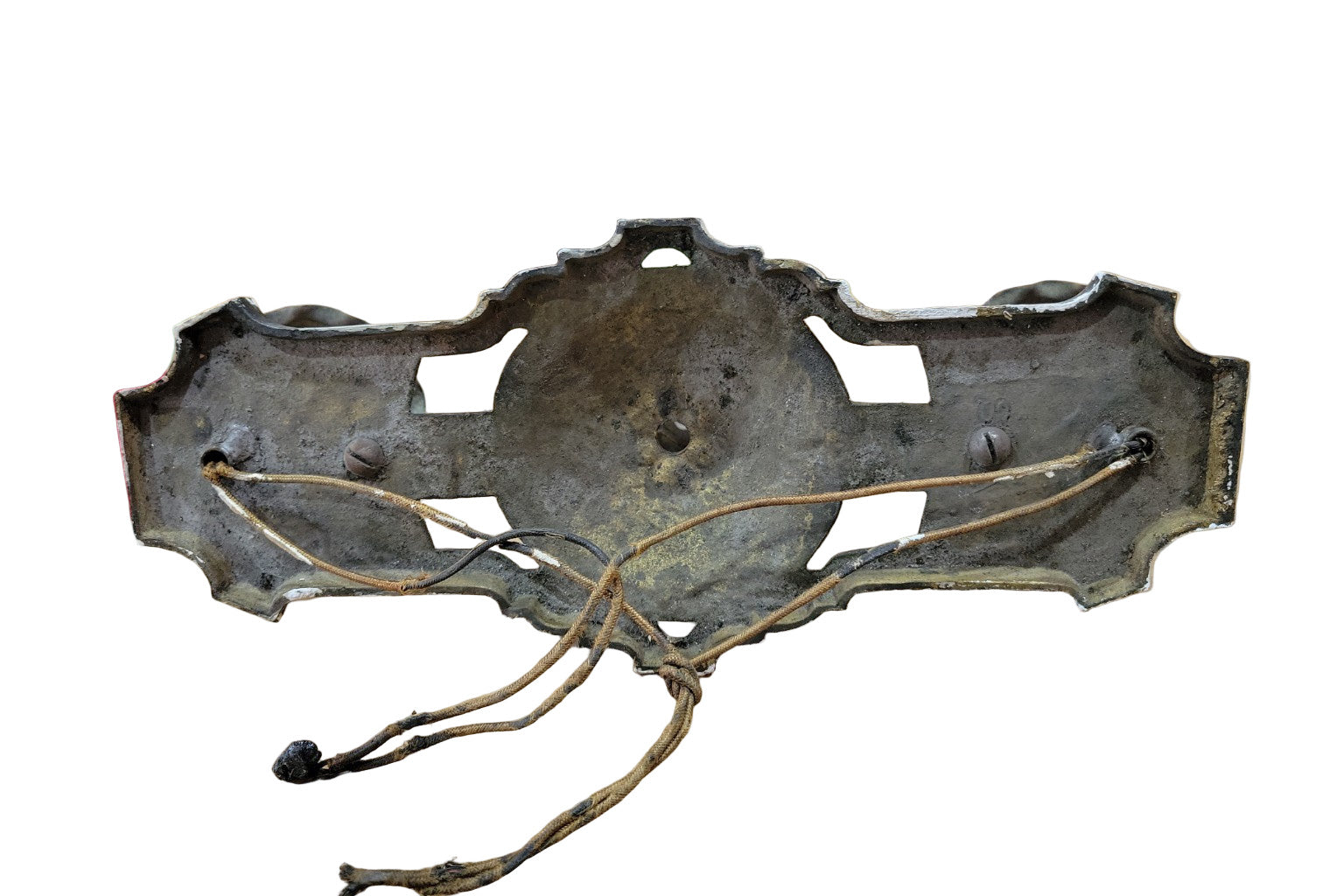 Art Nouveau Ceiling Light Fixture – Hammered Brass by Sterner Arts Co.