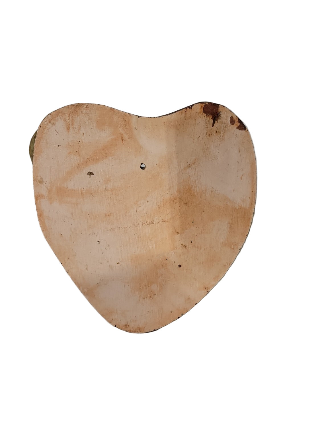 Vintage Mounted Deer Antlers on Wooden Plaque – 11" x 12" x 8"