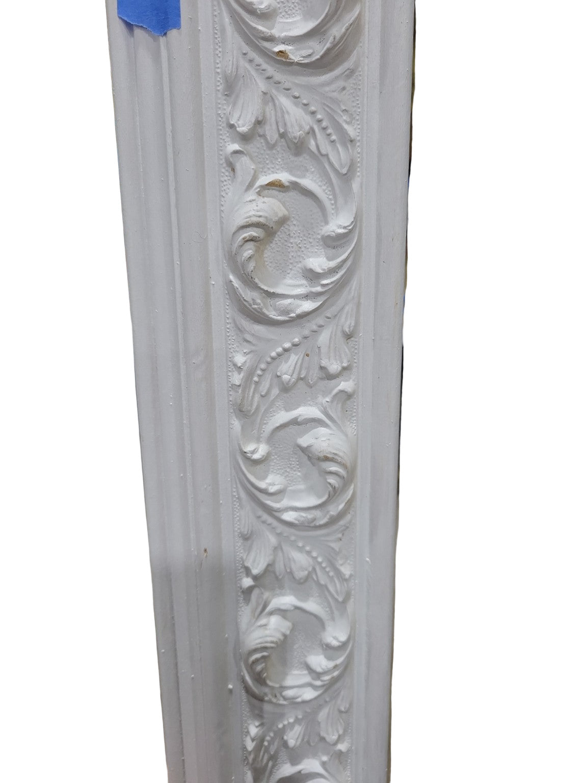 Antique Ornate Wood Molding – Acanthus Leaf Design, 100 ½ x 4