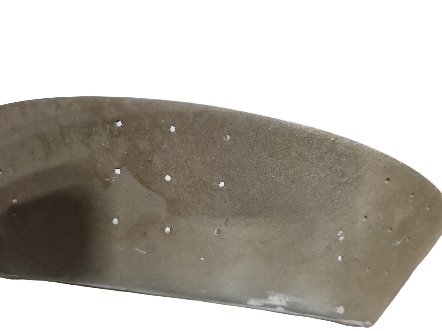 Vintage Industrial Ceiling Mount Light Fixture – Perforated Metal Shade