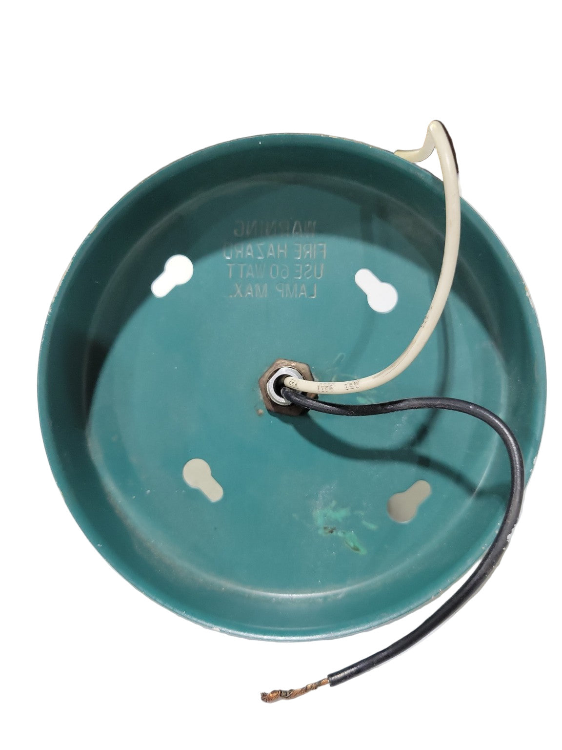 Vintage Ceiling Light Fixture Base with Adjustable Socket and Turn Knob