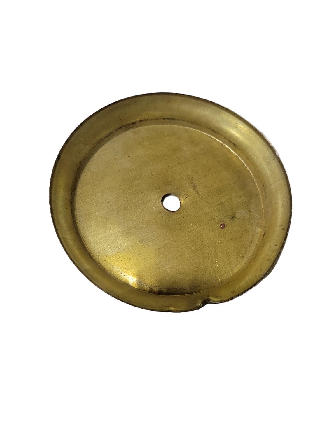Vintage Brass Ceiling Canopy – 4 ¾" Dome Light Fixture Cover