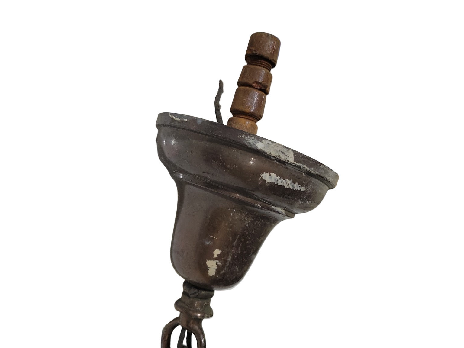 Vintage Industrial Pendant Light Fixture – 6½" Diameter x 25" Drop