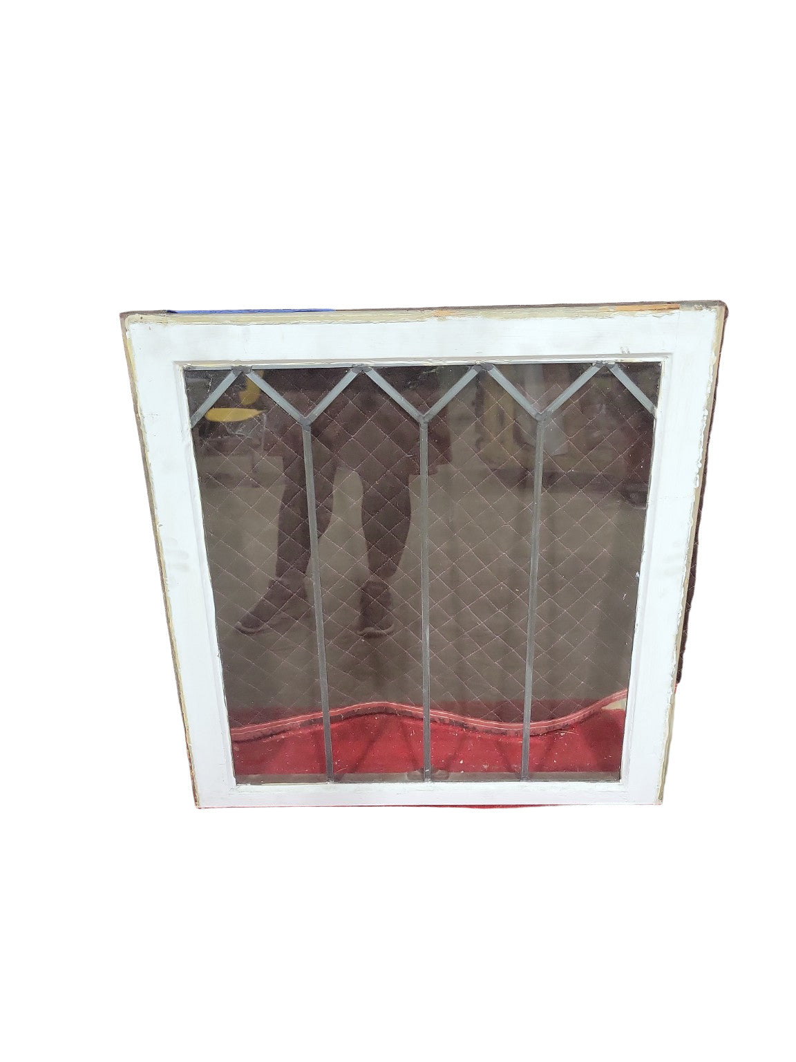 Antique Leaded Glass Window Sash – Regent Pattern