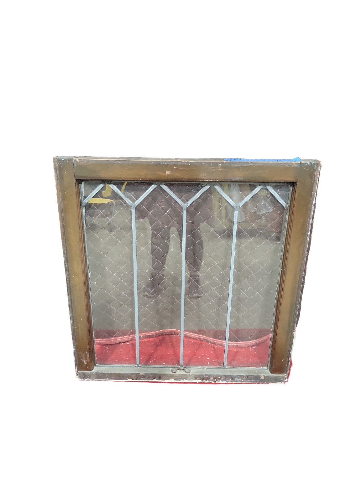 Antique Leaded Glass Window Sash – Regent Pattern