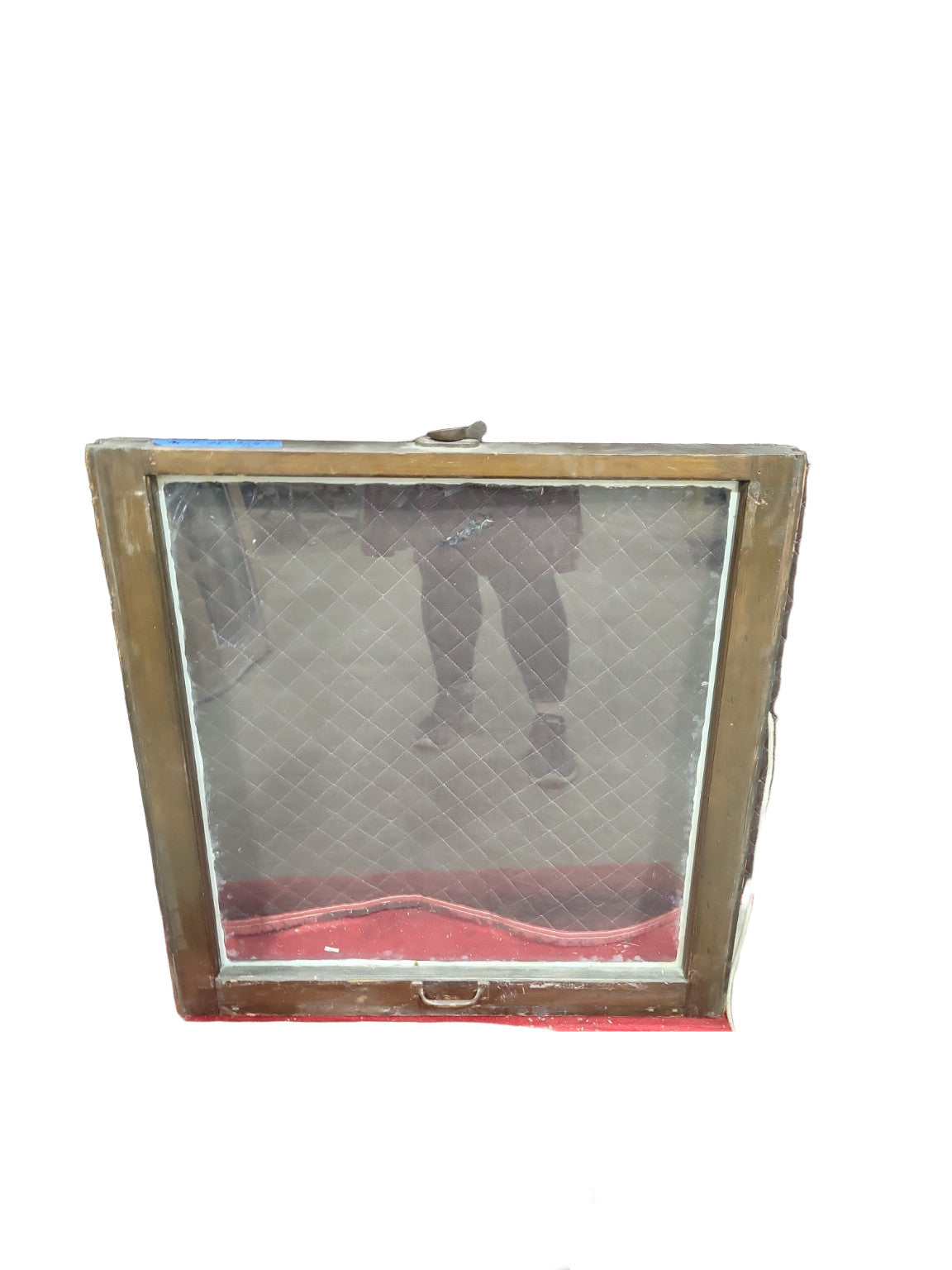 Antique Clear Glass Window Sash