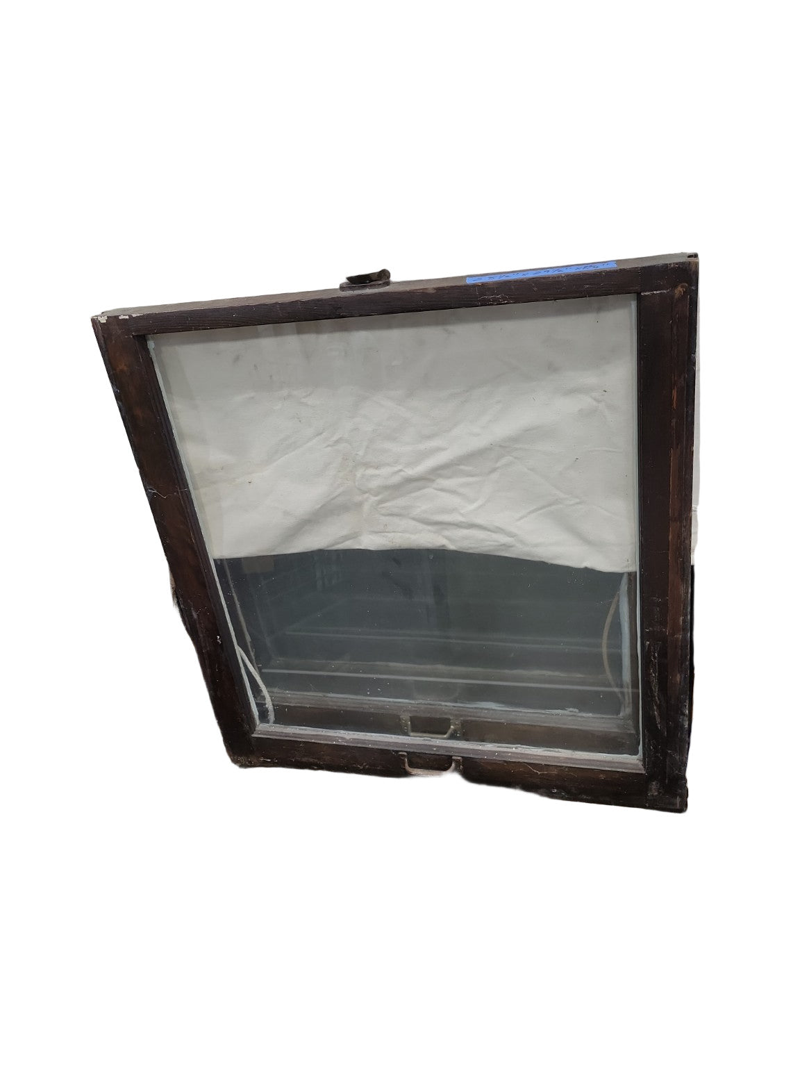 Antique Clear Glass Window Sash – Classic Early 20th Century Design