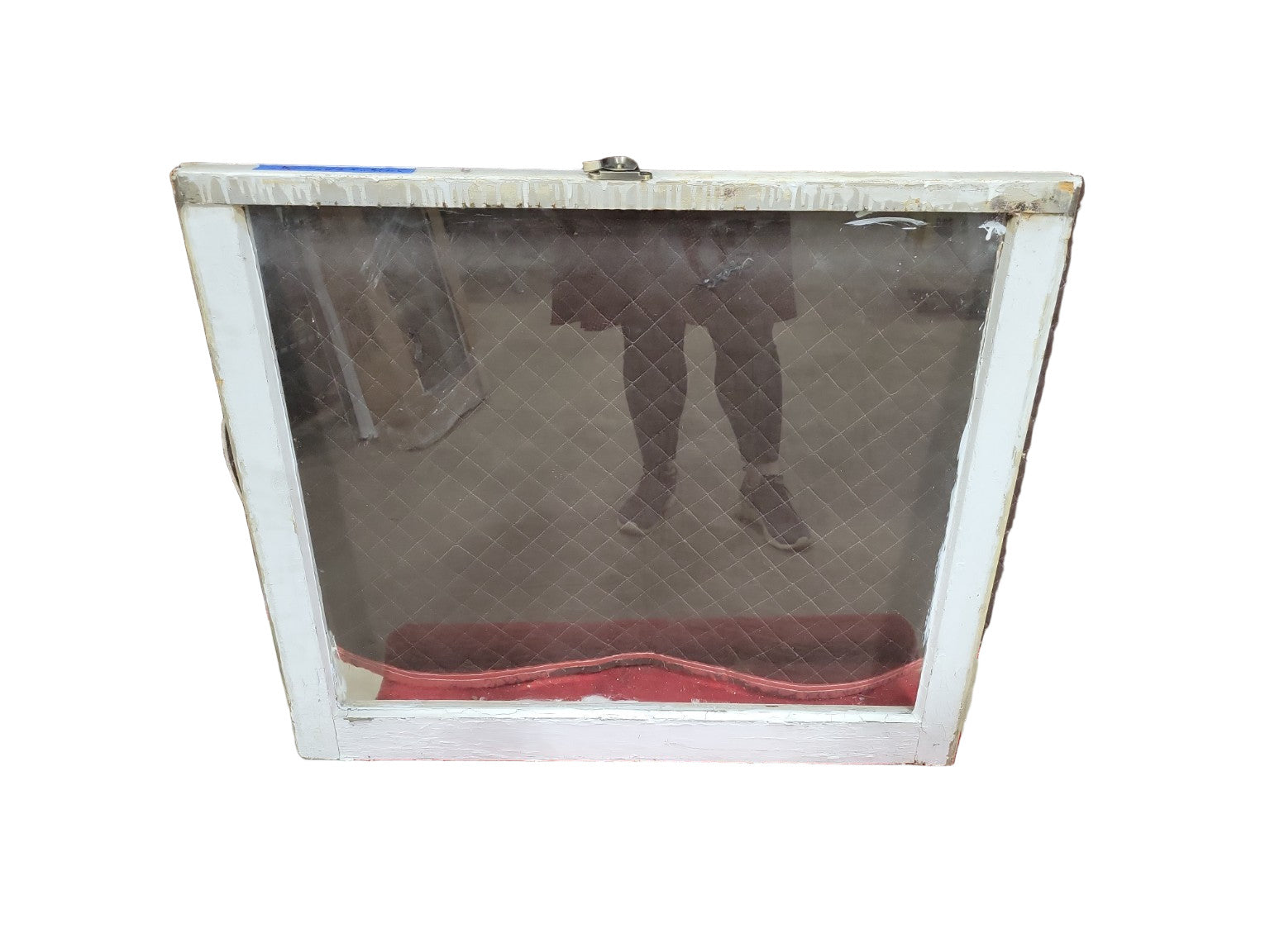 Antique Clear Glass Window Sash
