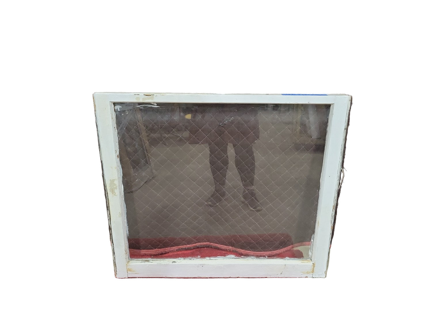 Antique Clear Glass Window Sash