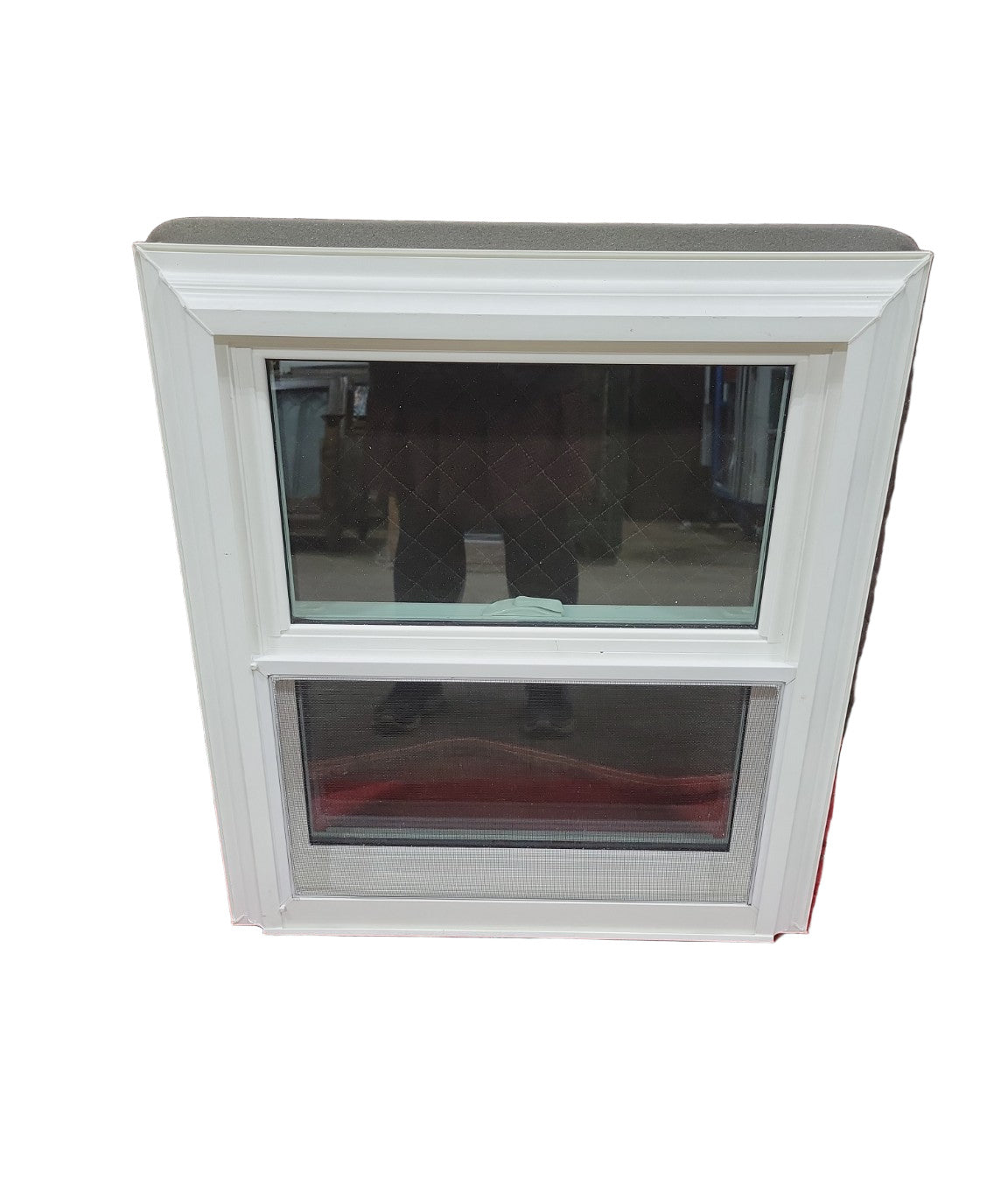 Vinyl Double-Hung Replacement Window – Low-E Glass (22 ½" x 24 ¾" x 4 ¼")