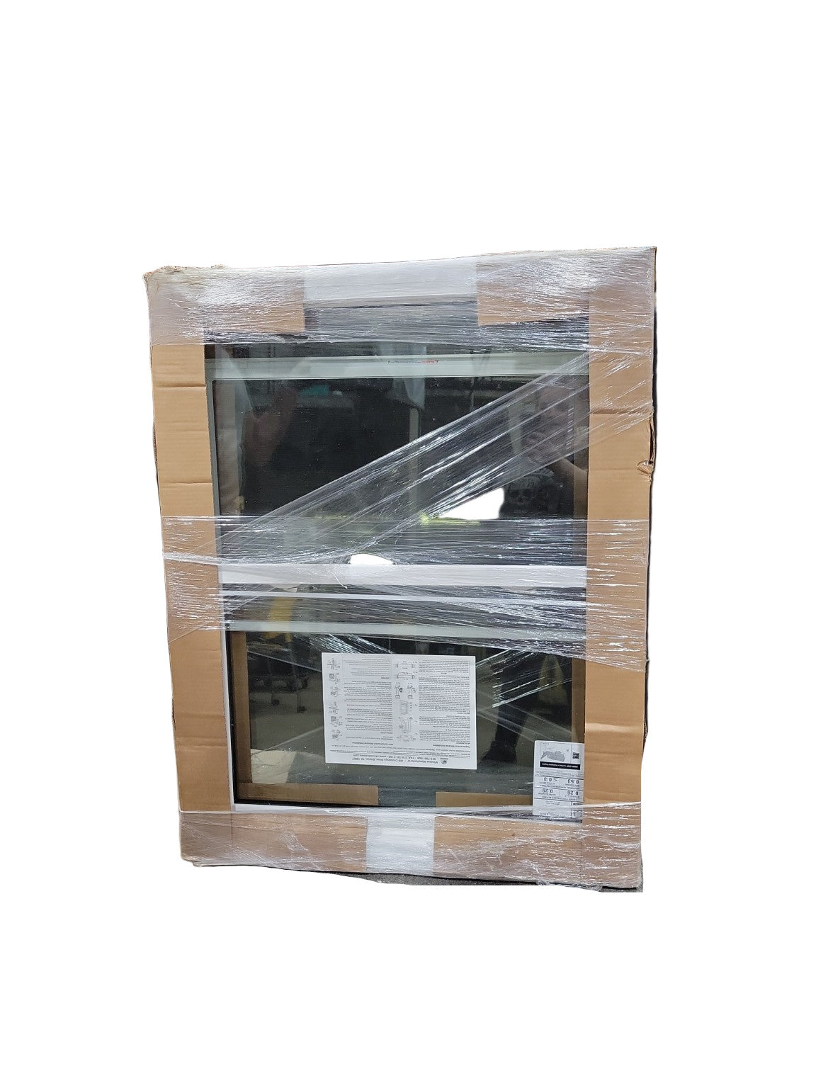OKNA Deluxe Eco-Pro Double-Hung Window – Low-E Argon Glass (35 ¾ x 44 ¼ x 4 ¼)