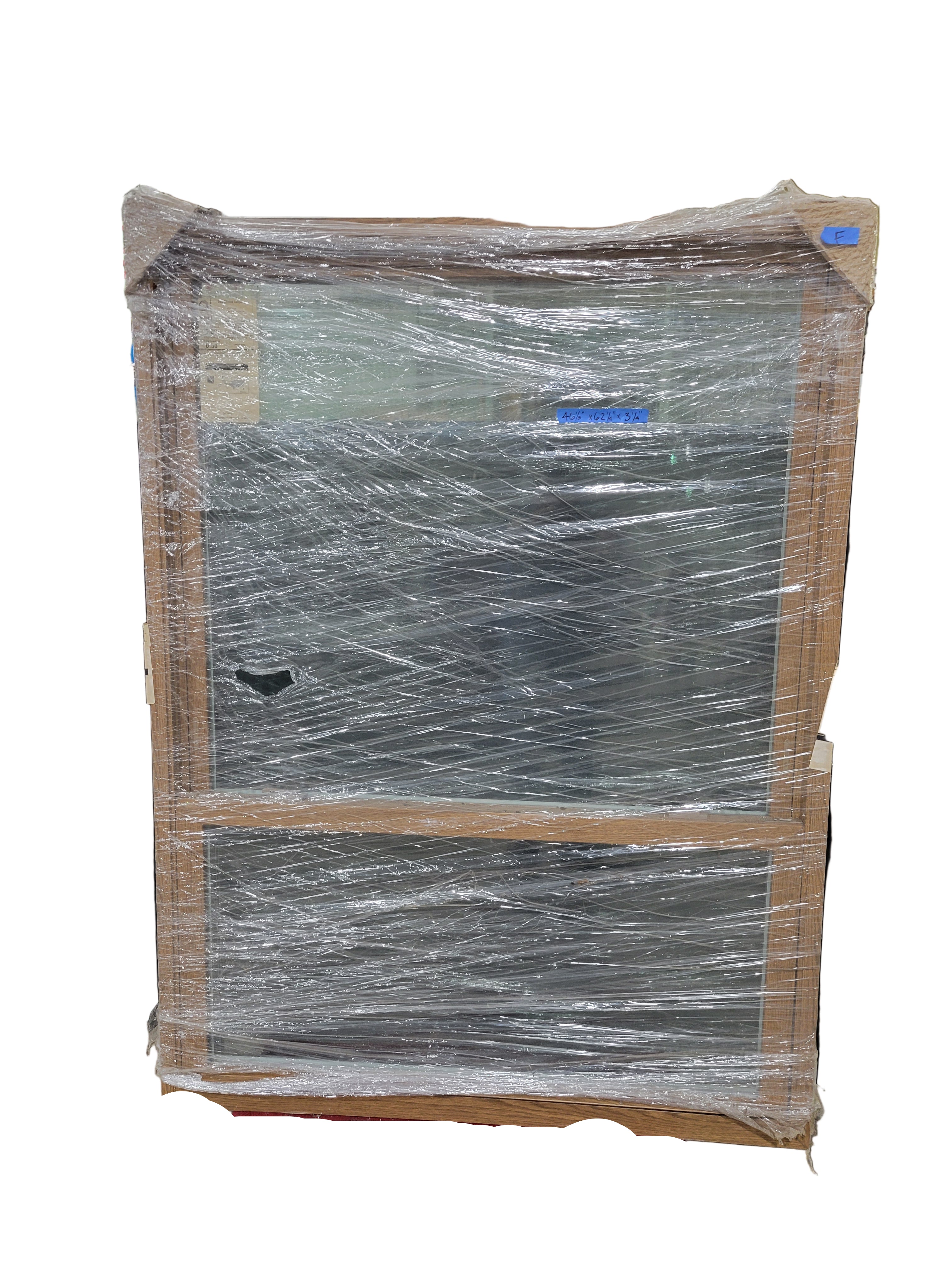 Vista Window Company “Polar Plus” Double-Hung Vinyl Window – Low-E Argon Glass (46 ⅛" x 62 ¼" x 3 ¼") <br>