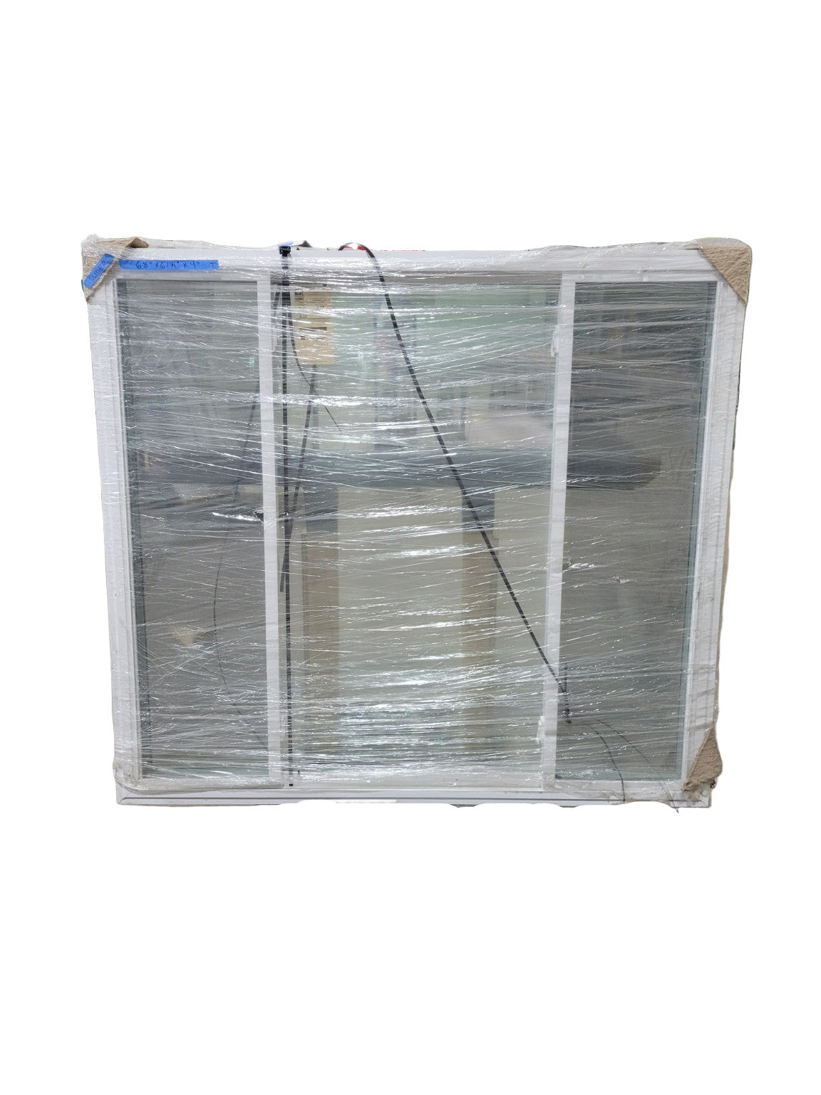 Regency Windows Corporation Picture Window – White Vinyl Frame, 86" W x 62" H x 3 1/4" D