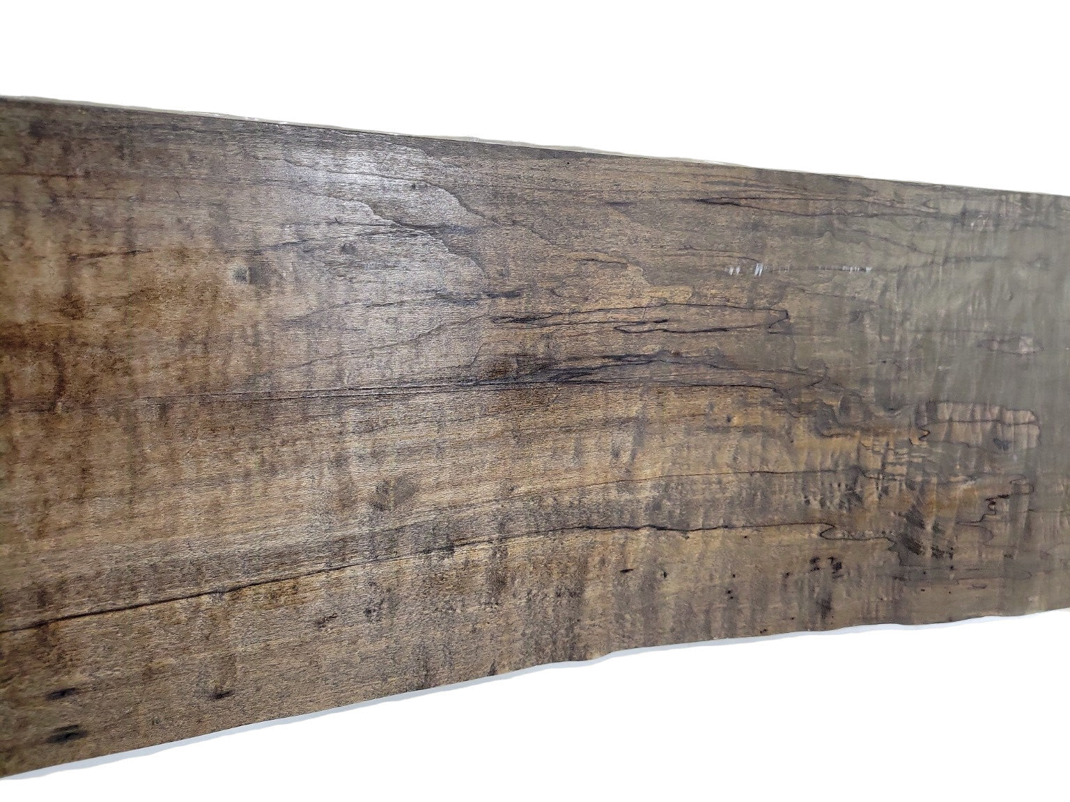 Reclaimed Wood Live Edge Mantle